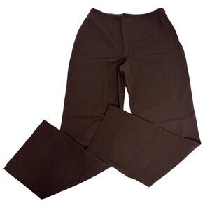 Ralph Lauren Vintage Black Label Wool Wide Leg Trouser Dark Brown 6